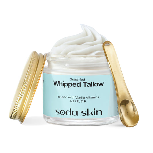 Whipped Grass-Fed Tallow Balm with Vanilla Bean